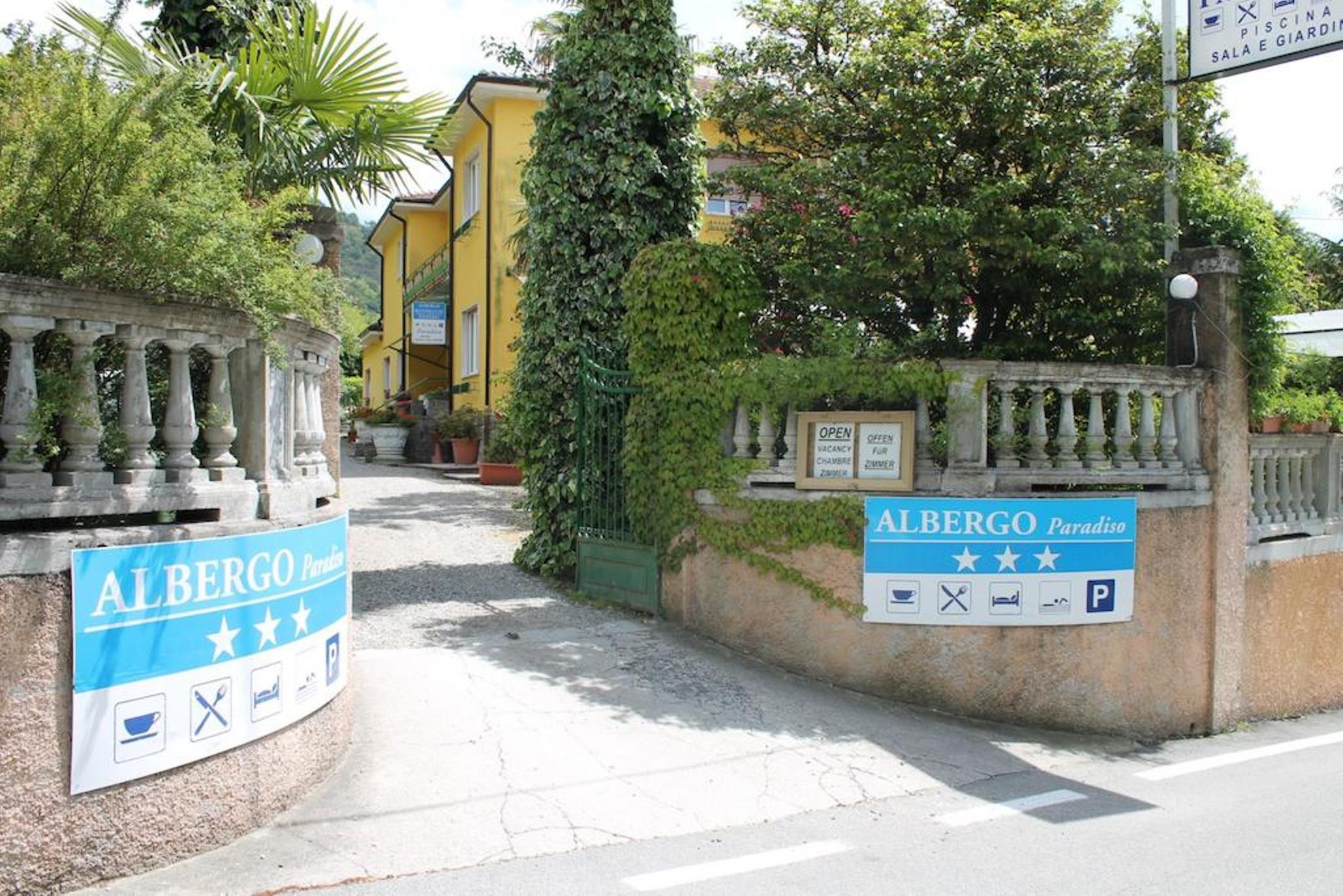 Albergo Paradiso Maccagno Dış mekan fotoğraf
