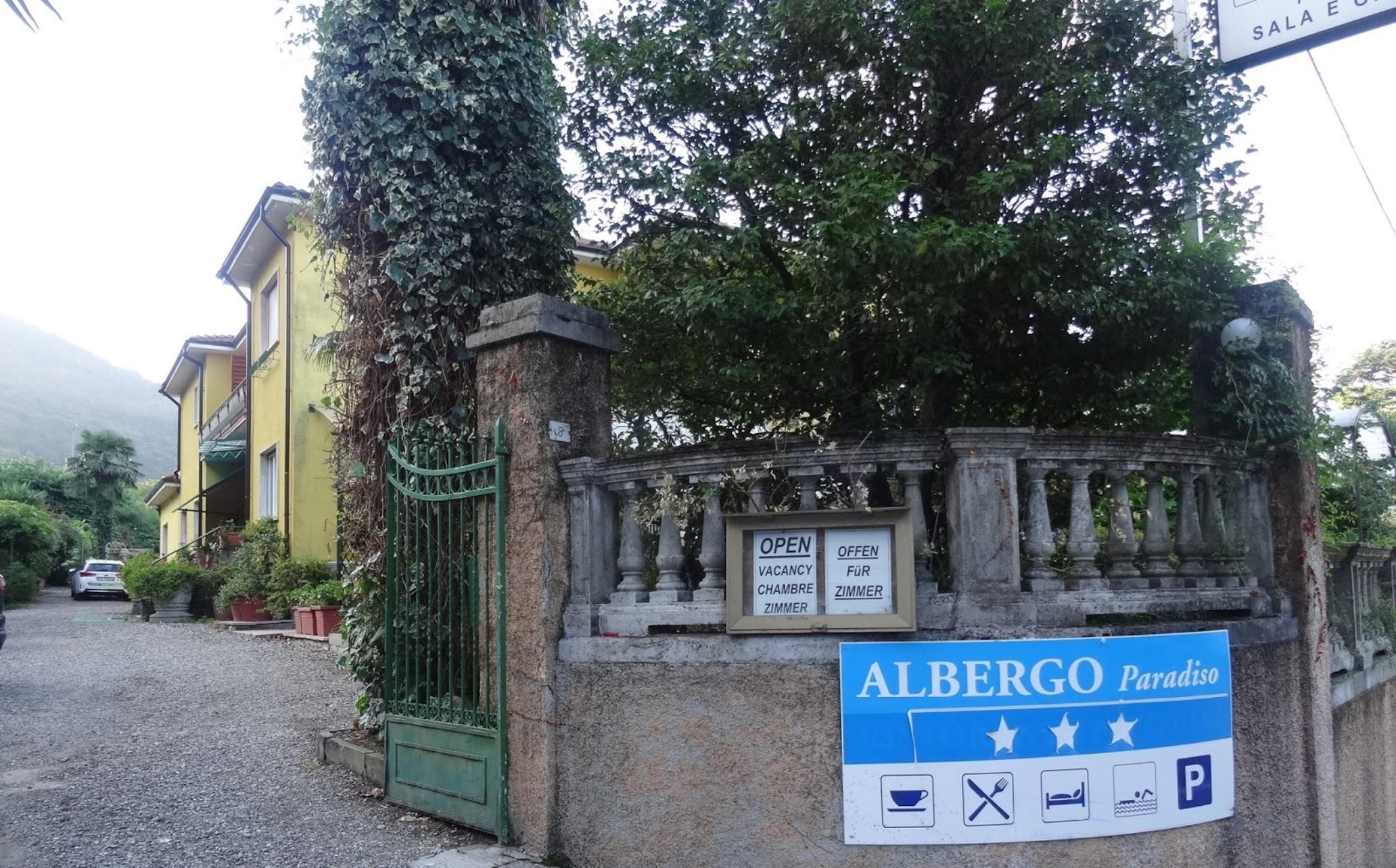 Albergo Paradiso Maccagno Dış mekan fotoğraf